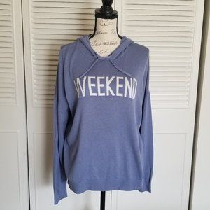 Rachel Zoe Weekend Hooded Sweater XL